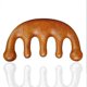 thumbnail image 1 of Exotic Hardwood 5 Balls Massage Comb Handmade Scalp Body Relaxation Tool Portable Wood Gift Set for Women Men, 1 of 5