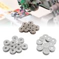 thumbnail image 1 of Bobinas Para Máquinas De Coser Industriales, 30 Piezas De Metal Ligero Para Máquina De Coser Con Pespunte, Juego De Bobinas 55623A De Alúmina Ranurada Para Máquina De Bordar, 1 of 7