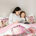 thumbnail image 4 of Feelyou Fashion Hippie Boot Twin Bedding Sets 7pcs, Western Books Hat Comforter Set, 4 of 8