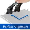 thumbnail image 4 of Hole Punch Swingline, perforadora de 2 agujeros, capacidad para 28 hojas, color negro, 4 of 7