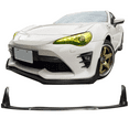 thumbnail image 2 of Ikon Motorsports 2PCS Front Bumper Lip Spoiler Splitters Winglets + Front Bumper Lip Spoiler Bodykit Compatible With 2017-2020 Toyota 86 Unpainted Black CS Style PU, 2 of 7