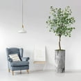 thumbnail image 2 of Artificial Tree in Modern Planter, Fake Eucalyptus Silk Tree for Indoor and Outdoor Home Decoration - 66" Overall Tall (Plant Pot Plus Tree), 2 of 4