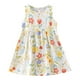 thumbnail image 1 of Odeerbi Niñas Verano Tanque Vestido Floral Sol Vestido Bebé Gráfico Imprimir Vestido Sin Mangas A-Line, 1 of 4