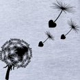 thumbnail image 2 of CafePress - Dandelion Love_Bl2 - Cute Infant Baby Football Bodysuit, 2 of 3