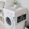 thumbnail image 1 of Multifunctional Washing Machine Dust Cover, Dryer Refrigerator Dust Cover With Side Storage Bag, 1 of 1