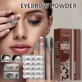 thumbnail image 2 of Hairline Eyebrow Contouring Shadow Powder, Hairline Contouring Eyebrow Shape Portable Filler, 2 of 5