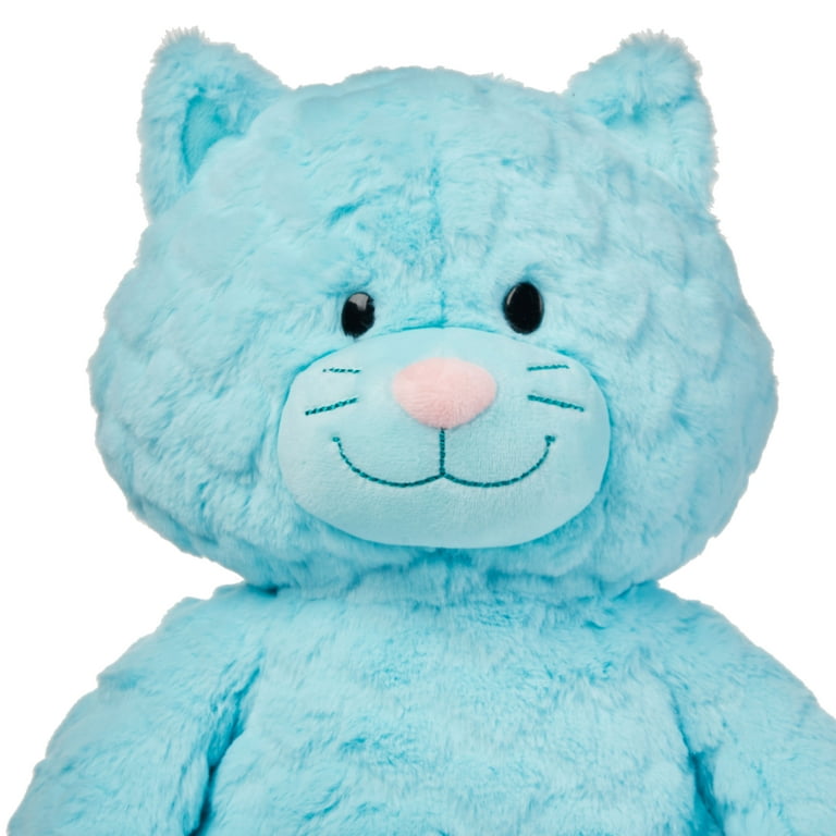 Blue on sale stuffed cat