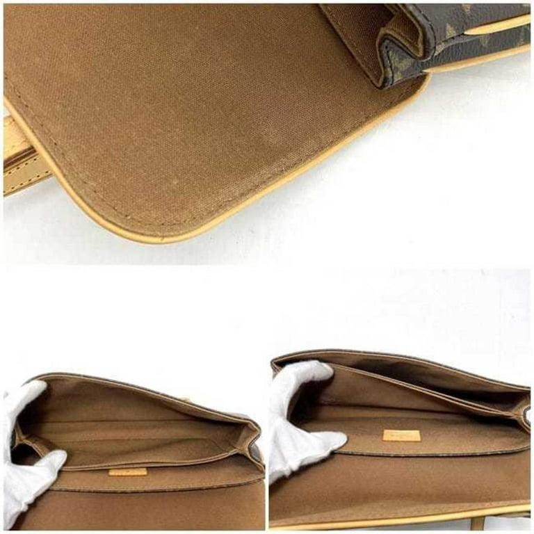 Pre-Owned Louis Vuitton Handbag Marel Brown Beige Monogram M51157 