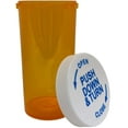 thumbnail image 5 of Pharmacy Prescription Vials, Amber Child Resistant Medicine Bottle, 40 Dram Push Down Caps, Caps Included, Pack of 180 (Pill Container, Pharmacy Bottle, Pharmacy Container) by Sponix BioRx, 5 of 7