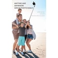 thumbnail image 2 of KOMI 43'' Selfie Stick Tripod with Light,Stable Tripod Stand with Detachable Wireless Remote,Compatible with iPhone 15 Pro Max/15 Plus/14/13, GoPro,Samsung,LG,Google Smartphones(Black with Light), 2 of 5