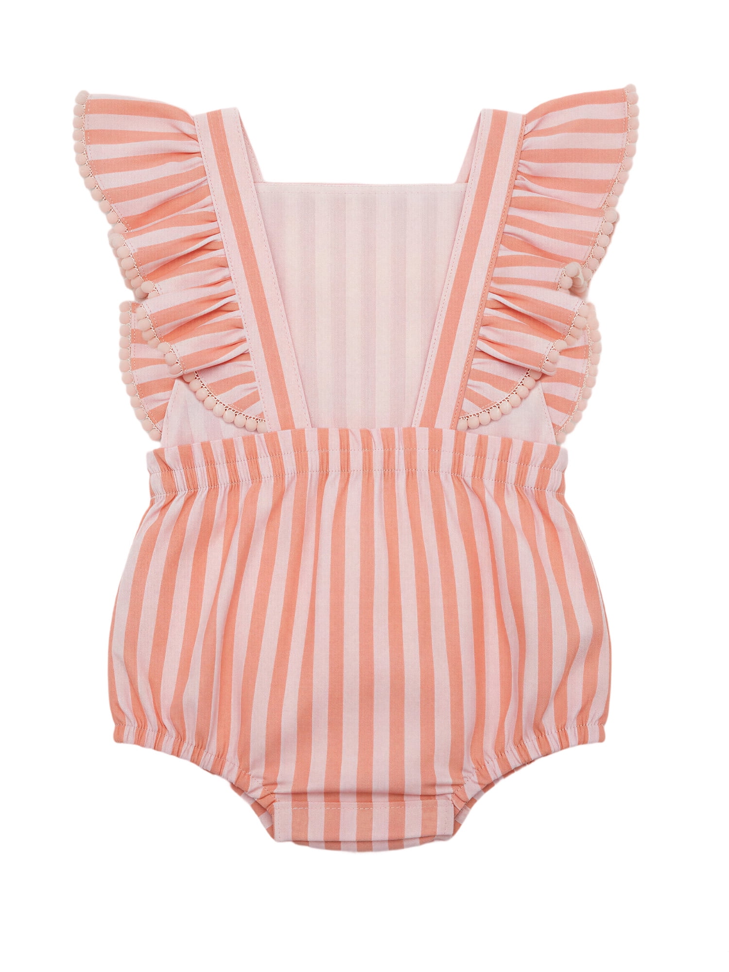 Minnie & Daisy Baby Girl Romper, Sizes 0/3 Months-24 Months