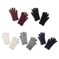 thumbnail image 3 of Sonducket Guantes de punto gruesos para hombre, calentadores de manos deportivos, guantes de invierno para exteriores, accesorios para calentar el cuerpo, guantes y mitones Negro Sonducket AP011253-02B, 3 of 6