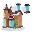 thumbnail image 4 of Christmas Houses With Warm LED Light, Durable High Brightness Hand Painted Christmas Scene Village Houses Town Decoration Safe To Use  For Birthday For New Year ANGGREK Christmas LED House, 4 of 8