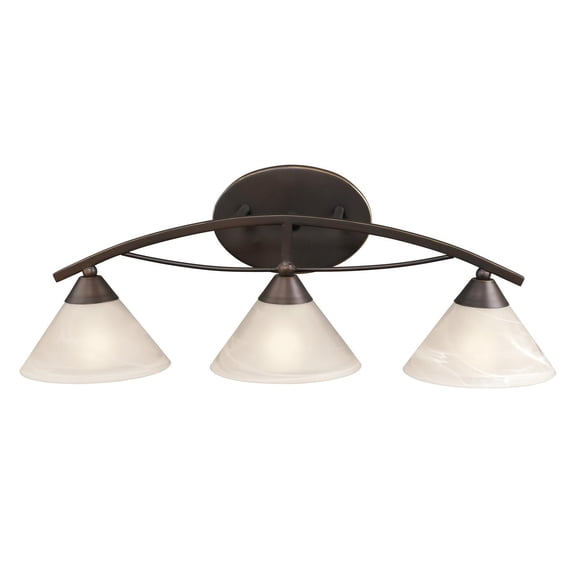 Elk Home 25-Inch Wide Elysburg Vanity Light, Oil Rubbed Bronze