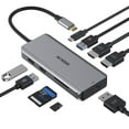 thumbnail image 1 of Estación de acoplamiento MoKin 9 en 1 USB C con 2 HDMI 4K, DisplayPort, 1 of 6