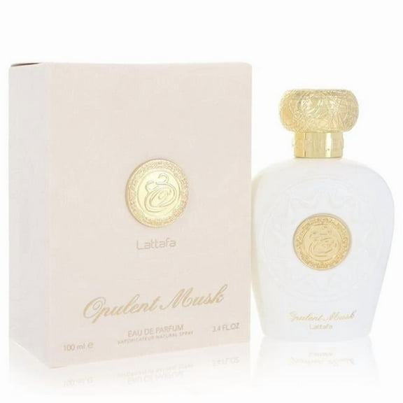 Lattafa 562419 3.4 oz Opulent Musk Eau De Parfum Spray for Unisex