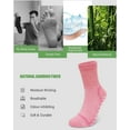 thumbnail image 5 of UNEEI Non-Slip Bamboo Viscose Diabetic Socks for Men and Women, 4 Pair Extra Wide Calf Gripper Socks, Seamless Toe for Ultimate Comfort, 5 of 7