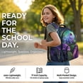 thumbnail image 2 of DISNIMO Cartoon Animal Printed Girls Backpack, Large Lightweight School Backpack with Insulated Lunch Bag and Pencil Case Set, Lightweight Portable Bookbag Set for Girls 10-12, 2 of 7