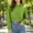 Green, variant on Shirts for Girls Solid Zip Short Hooded Sweatshirt with Pockets Long Sleeve Sport Outer Wear