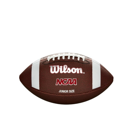 Wilson NCAA Red Zone Composite Football, Junior Size Ages 9-12