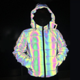 thumbnail image 1 of Doudoune Holographique - Veste Holographique - Veste Arc-en-Ciel - Veste Irisée - Veste Réfléchissante - Doudoune Réfléchissante - Doudoune Nicegou_cadeau Spécial, 1 of 5
