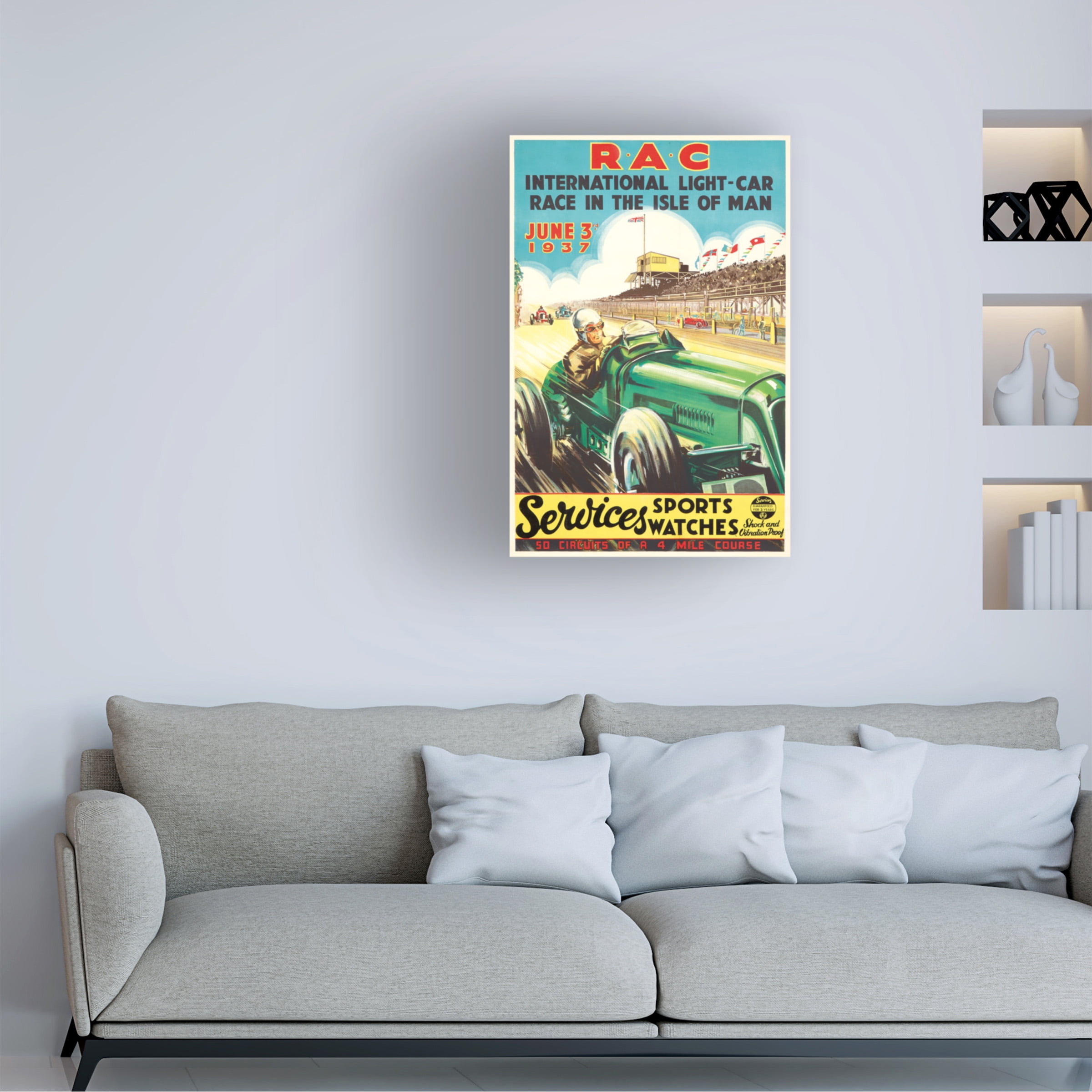 Lantern Press 'Car 13' Canvas Art