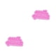 thumbnail image 2 of Ounissouiy Molde de silicona 3D para letras de feliz cumpleaños, repuesto antiadherente reutilizable, resistente al calor, herramientas para Rosa 2piezas, 2 of 6