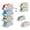 White, variant on Baxikayon 4-Pack Stackable Can Organizer with Handles, Foldable Wire Soda & Canned Food Storage Rack for Kitchen Pantry Cabinet, White