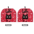 thumbnail image 2 of HELLHERO Teapot Protective Kitten Paw Print Heart Polyester Canvas Keep Warm for Women, 2 of 8