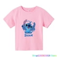 thumbnail image 4 of Ropa de moda para niños, camisetas de verano con puntadas bonitas, camisetas de dibujos animados para bebés, camisetas casuales de manga corta para niñas pequeñas, 4 of 4