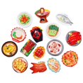 thumbnail image 1 of Imanes de nevera Simulation Foods Anime, 15 unidades/lote para niños, 1 of 1