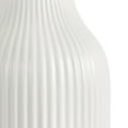 thumbnail image 2 of Better Homes & Gardens Ribbed Ceramic Vase, 2-Piece, White, 2 of 10