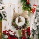 thumbnail image 5 of Adornos navideños, 1 colgante navideño con forma de campana y flor para puerta, con forma de piña y piña, para decorar el árbol de Navidad., 5 of 6