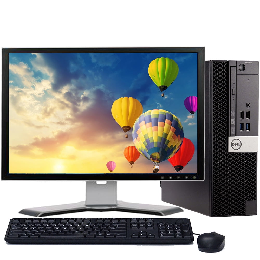 Restored Dell Desktop Computer Sff Intel Core I5 6th Gen Processor 8gb Ram 1tb Hd Wi Fi Adapter Dvd And 19 Lcd Windows 10 Renewed Pc Walmart Com