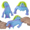 thumbnail image 4 of ORB MEGA Long Hairdo Funkee Monkee 3 Pack -  Funny, Stretchy, Squishy Monkeys With Long Hair - Perfect to Squeeze for Stress Relief - Original Sensory / Fidget Collectible Toys for Kids and Adults, 4 of 5