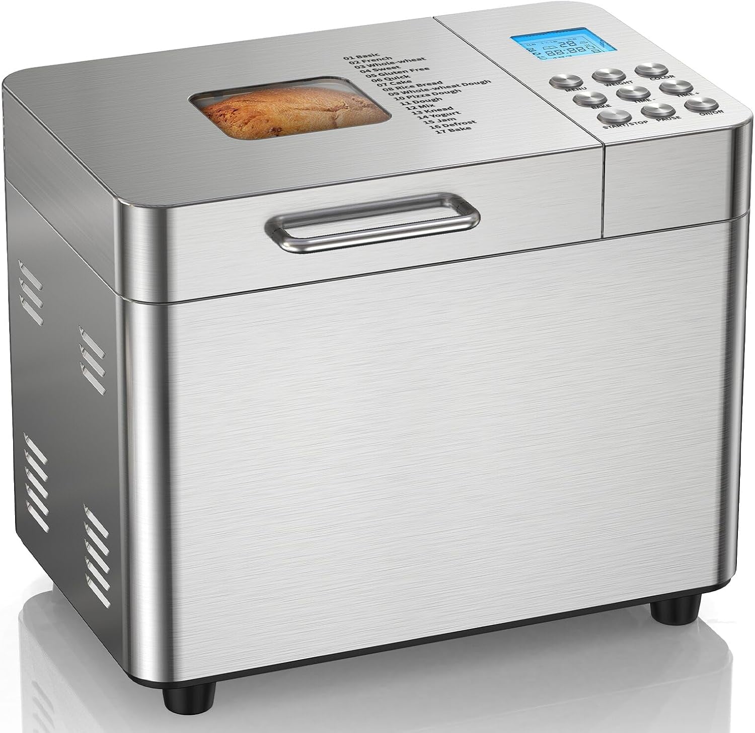 Cuisinart cbk-100?2-poundプログラム可能なホームベーカリー 2ポンド メタリック CZN-027 6g7v4d0 Cuisinart CBK-100 2-Pound Programmable Breadmaker - Walmart.com