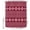 Red, variant on Pink Boho Shower Curtain for Bathroom, Moroccan Geometric Striped Folk Modern Farm Maroon Waterproof Cloth Fabric Bathroom Accessories Set with 10 Rust Proof Plastic Hooks, 48"x72"