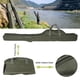 thumbnail image 4 of Bolsa de caña de pescar plegable estuche de caña de pescar Material de tela Oxford 4 tipos correa de hombro ajustable para lago para piscina, 4 of 8