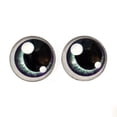 thumbnail image 3 of Purple and Teal Anime Glass Doll Eyes with Shines, 3 of 11