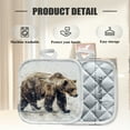 thumbnail image 2 of 4 Pack Pot Holders,Kitchen Essential, Potholder Set,Bear'S Journey In A Misty Watercolor Landscape, 2 of 6