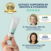 LIVFRESH Dental Gel by Livionex - Clinically Proven to Remove Plaque 250% Better (Foaming + Wintergreen + Blue Gel)