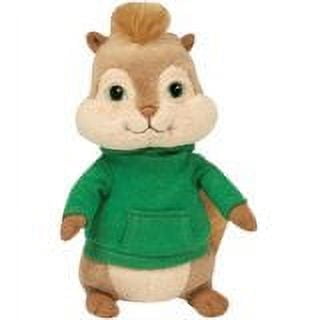 Ty Beanie Baby - THEODORE From Alvin and the Chipmunks (NO TY HANG TAG)(6" Plush)(BONUS 1 FUNNY CHOPS & 1 ZIPPER BRACELET)