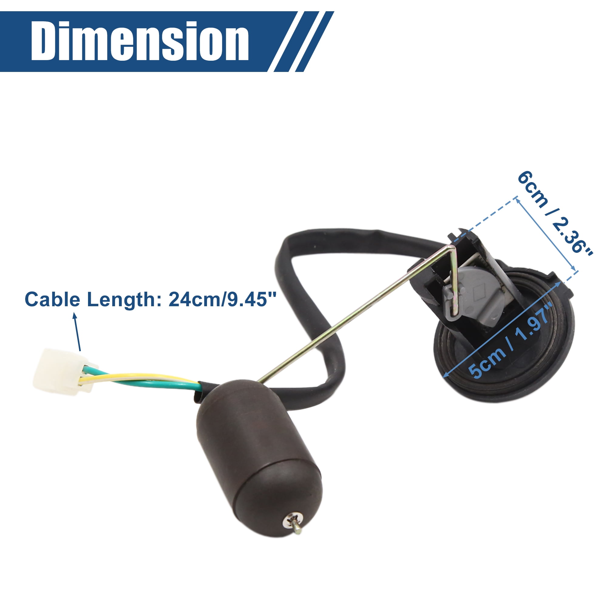 Unique Bargains Motorcycle Fuel Level Gauge Oil Meter Sender Sensor Replacement for Honda