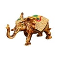 thumbnail image 5 of freneci Elephant Trinket Box Hinged Jewelry Organizer Multipurpose Tabletop Ornament Orange, 5 of 8