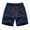 A01_Dark Blue, variant on Men's Drawstring Shorts Solid Color Stretch Fabric Gym Running Athletic Elastic Waist Quick Dry Streetwear Summer