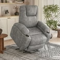 thumbnail image 5 of Homall Power Lift Recliner Chair Massage Designed Leathaire Fabric Single Sofa Specifically for Nursing,Gray, 5 of 7