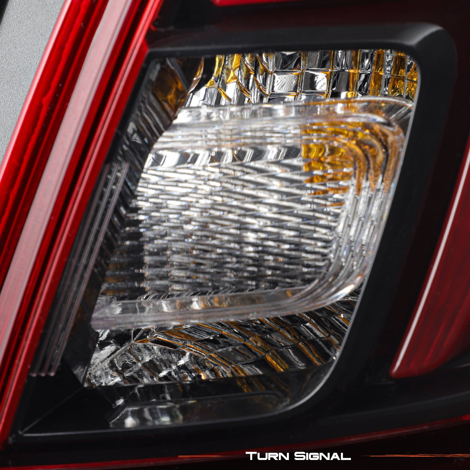 AKKON - Fits 2017-2022 Buick Encore LED DRL Running Brake Signal Red Clear Tail Light Brake Lamp Passenger Right Side