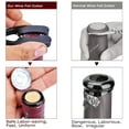 thumbnail image 3 of Cortador de cápsulas para botellas de vino, 2 piezas Premium Dual Blade Wine Foil Cutter, Para una apertura limpia y sin lesiones de Adepaton LN-0859, 3 of 6
