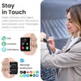 thumbnail image 2 of Reloj inteligente TOZO S3 con Bluetooth, rastreador de actividad física IP68, resistente al agua, 2 of 8