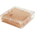 thumbnail image 2 of Pioneer Plastics 091C Clear Square Plastic Container, 4.3125" W x 4.3125" D x 1.125" H, Pack of 4, 2 of 2